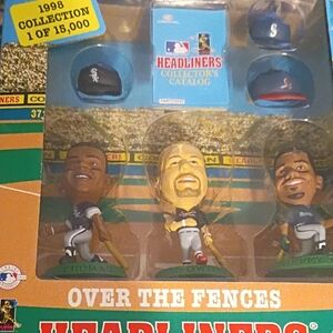 Headliners Ken Griffey Jr Mark McGuire Frank Thomas Mini Figures Brand New In Or